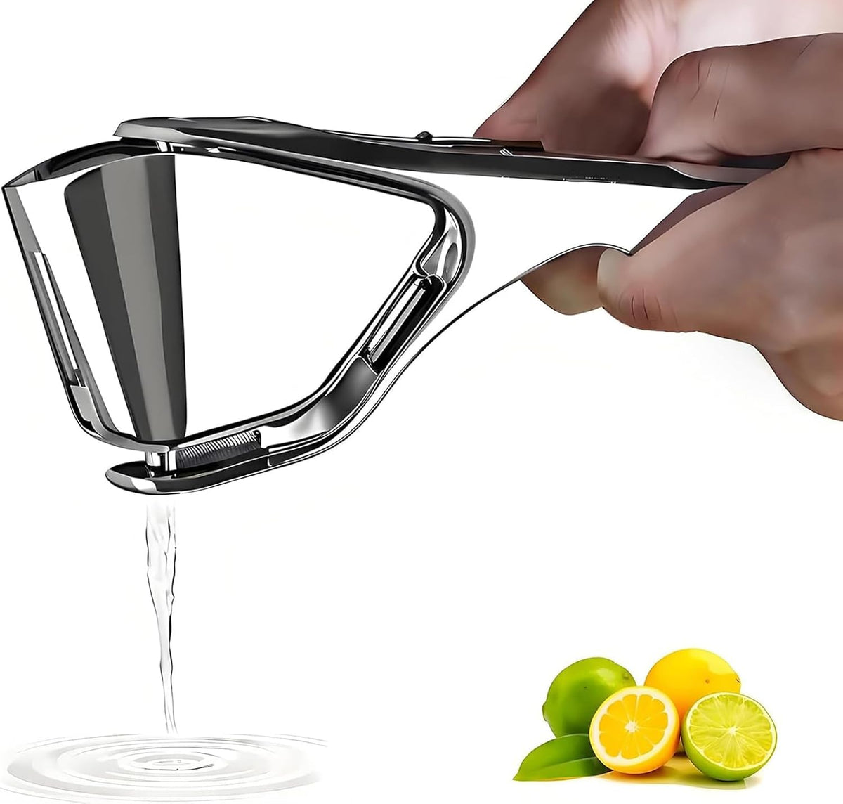 Stainless Steel Lemon Squeezer – Heavy-Duty Manual Juicer