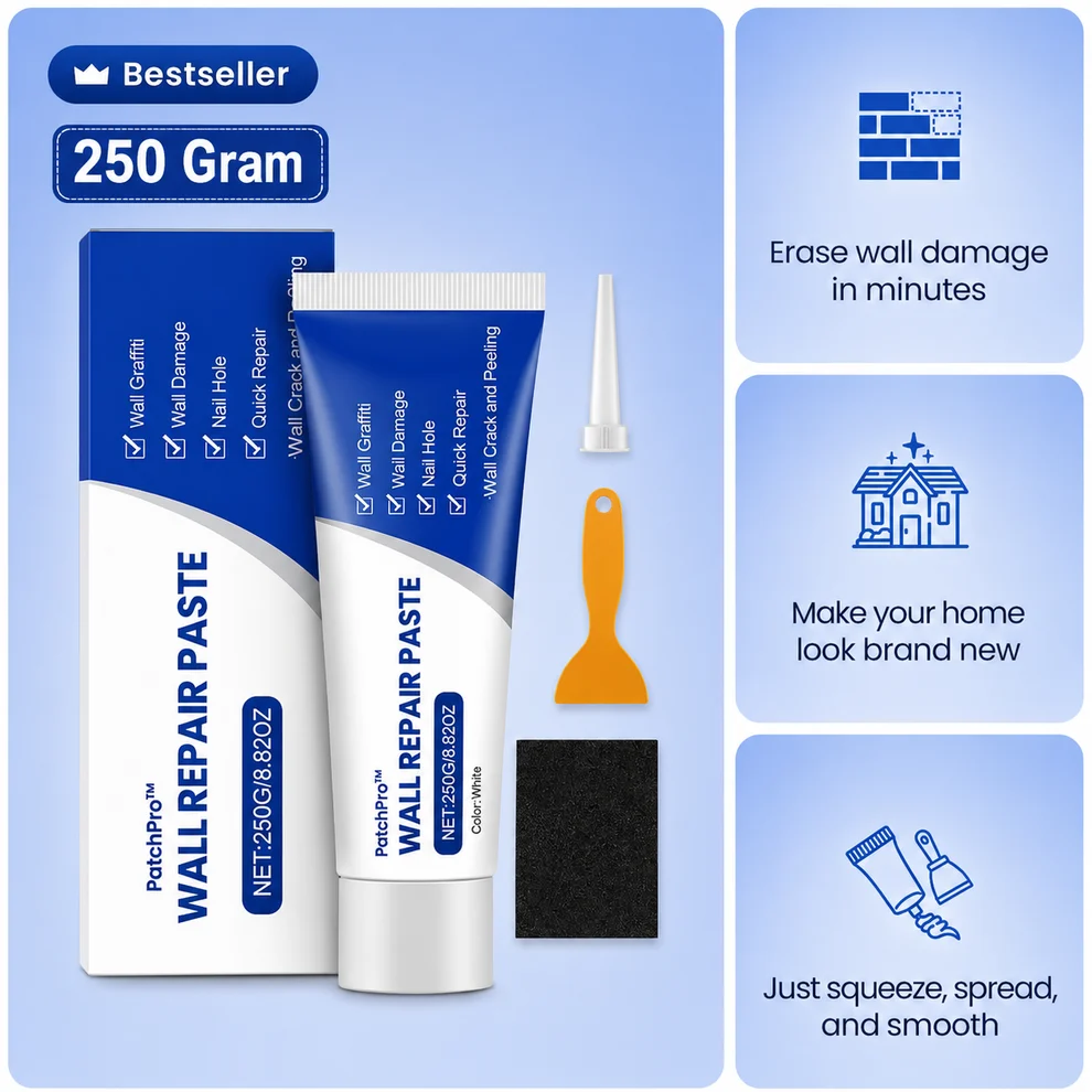 Drywall Repair Kit Wall Mending Paste With Tools