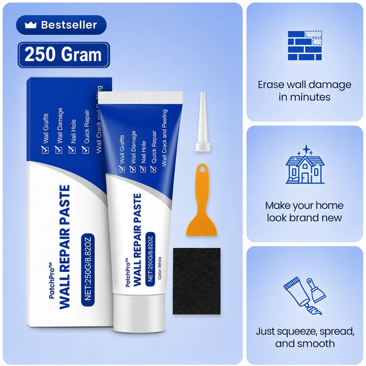 Drywall Repair Kit Wall 250 Gram Mending Paste With Tools