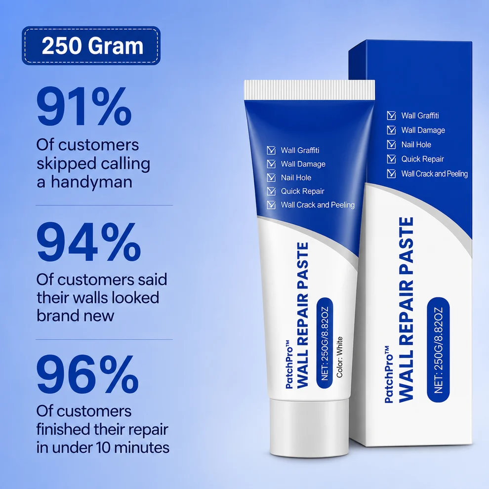 Drywall Repair Kit Wall Mending Paste With Tools