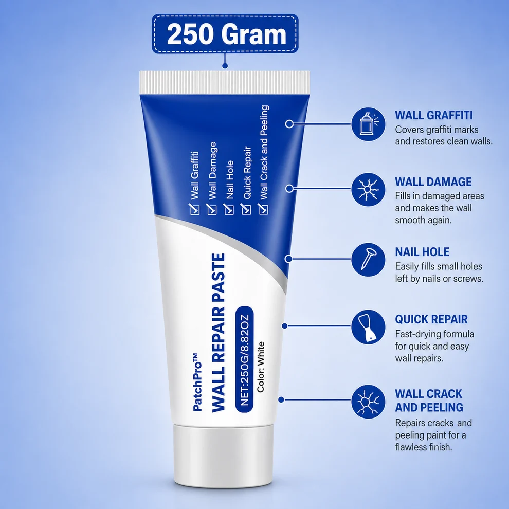 Drywall Repair Kit Wall Mending Paste With Tools
