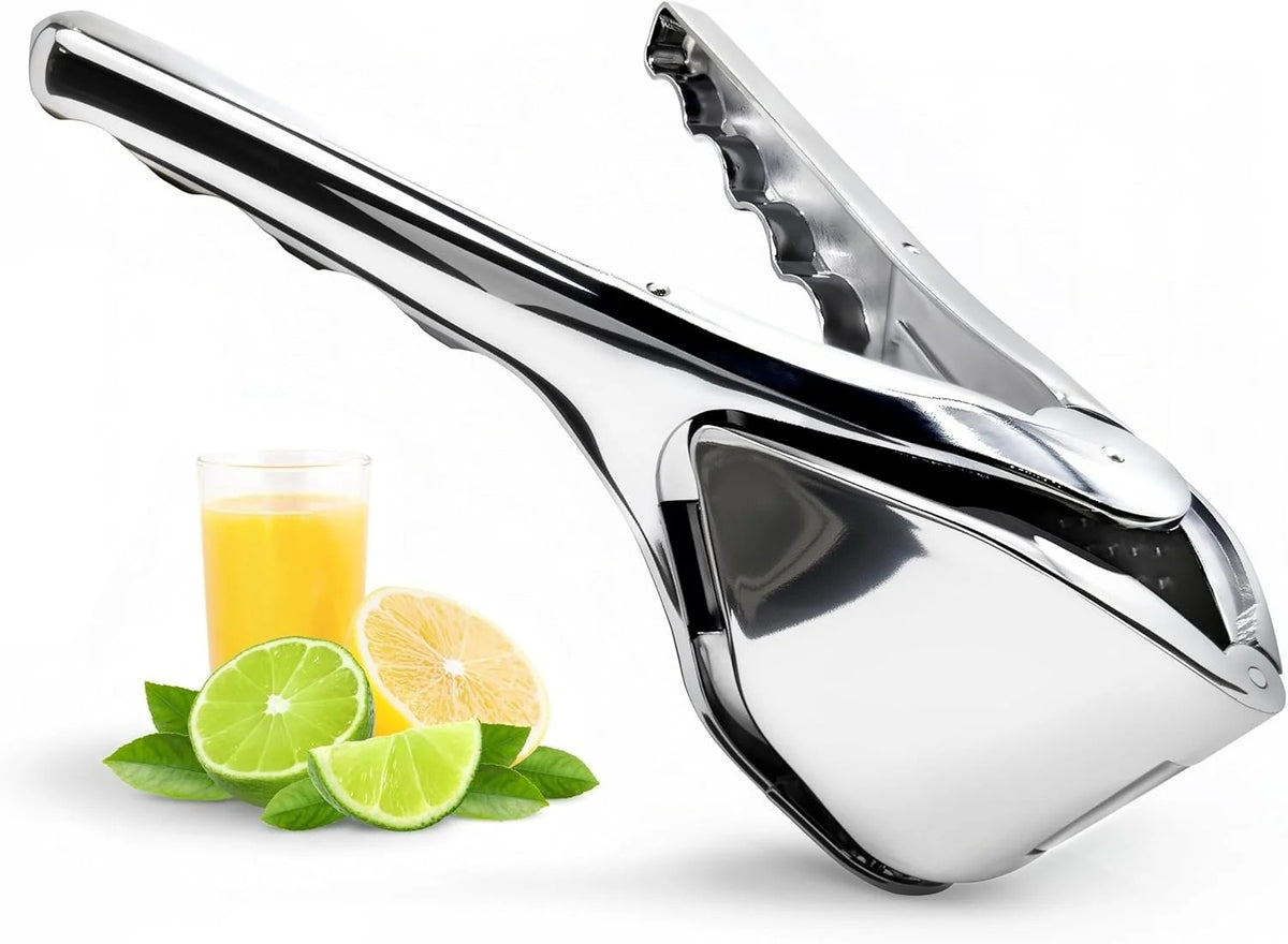 Stainless Steel Lemon Squeezer – Heavy-Duty Manual Juicer